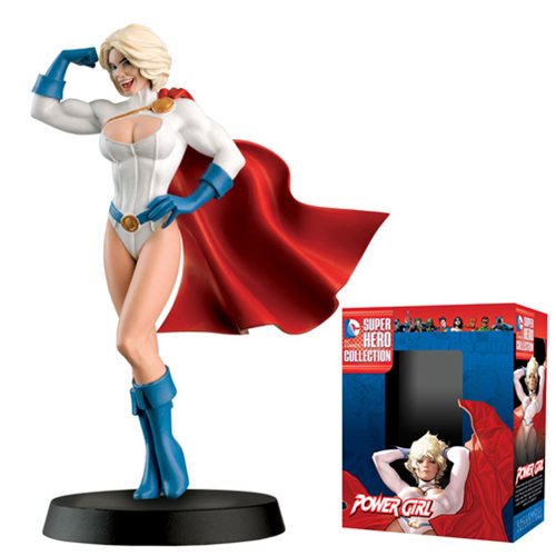 DC Superhero Powergirl Best of Figure with Magazine         