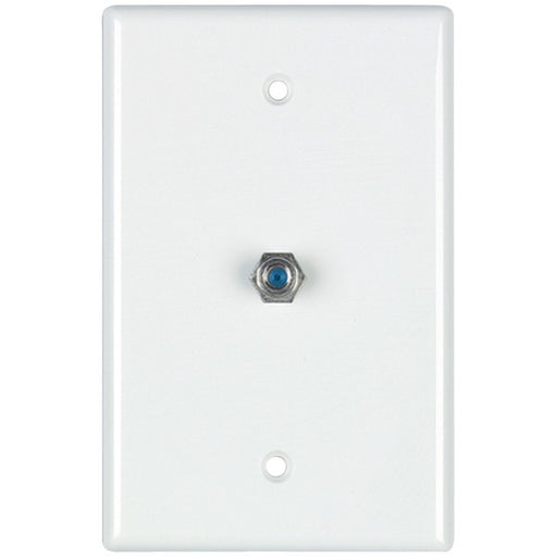 COAX WALL PLATE WHITE