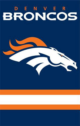 AFDB Broncos 44x28 Applique Banner