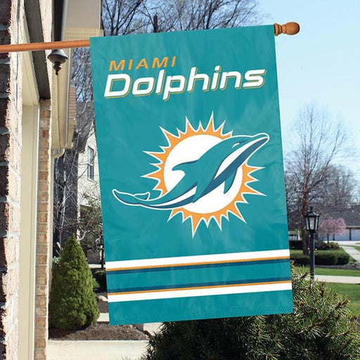 AFMD Dolphins 44x28 Applique Banner