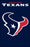 AFTX Texans 44x28 Applique Banner