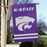 AFKSS Kansas State 44x28 Applique Banner