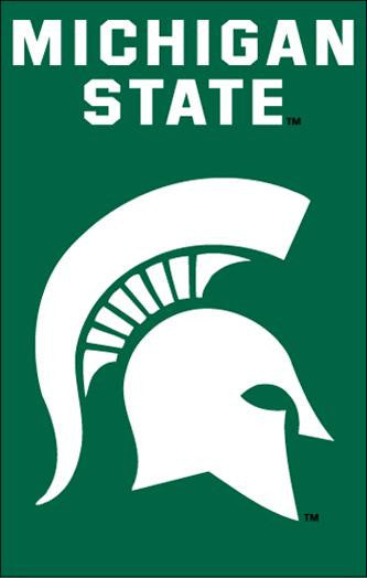 AFMS Michigan State 44x28 Applique Banner