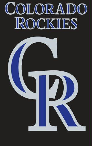 AFCOL Rockies 44x28 Applique Banner