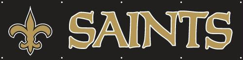 BNO Saints Giant 8-Foot X 2-Foot Nylon Banner