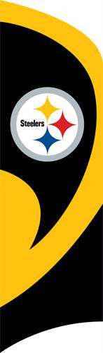 TTST Steelers Tall Team Flag