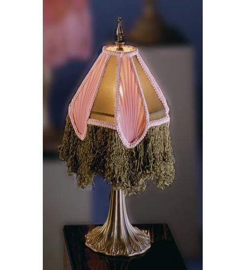 10 Inch Arabesque 10 1-2 Inch Leaf Base Table Lamps