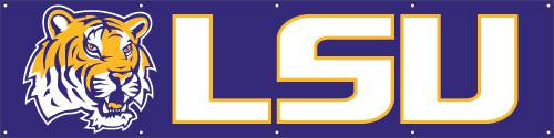 BLSU LSU Giant 8-Foot X 2-Foot Nylon Banner