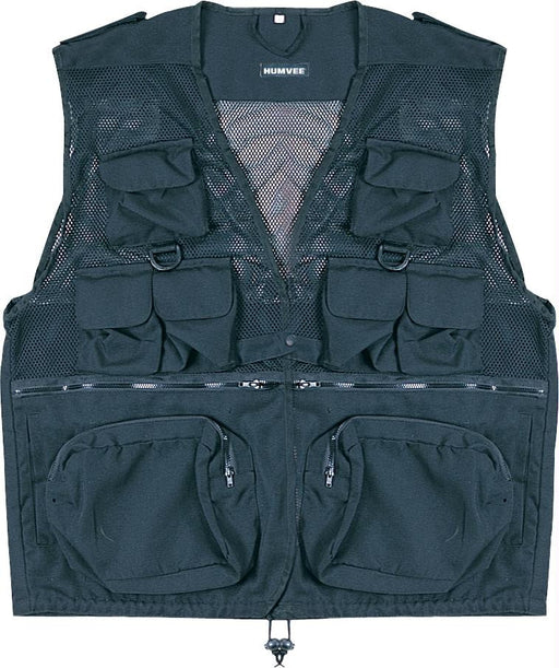 Humvee Combat Black Tactical Vest Medium