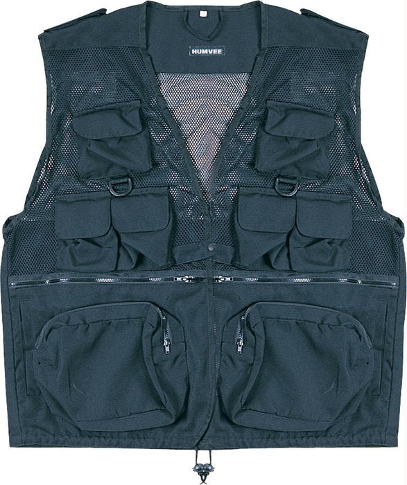 Humvee Combat Black Tactical Vest Medium