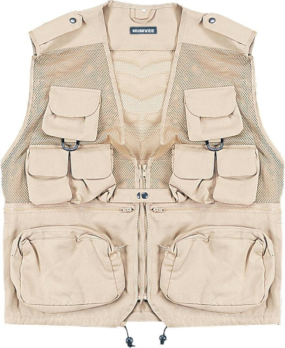 Humvee Combat Tactical Vest Khaki Medium