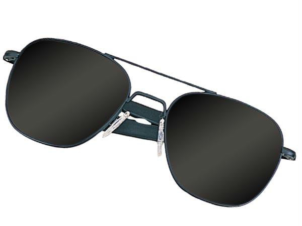 Humvee Pilot 52MM Black Sunglasses