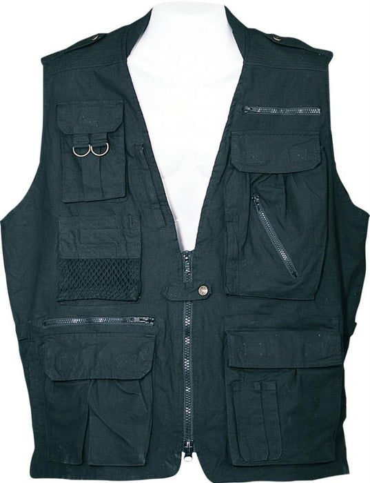 Humvee Safari Vest Black Small