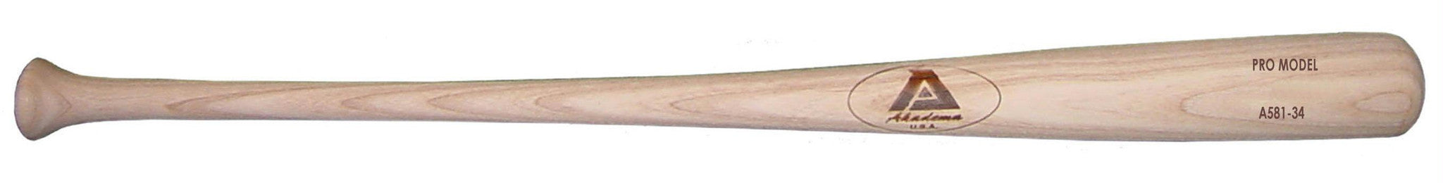 Akadema A581-34 Elite Professional Grade Adult Amish Wood Baseball Bat 34 Inch