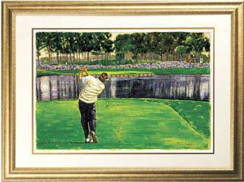 Fred Couples - Lithograph