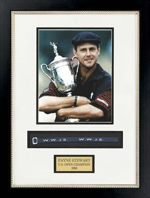 Payne Stewart - 1999 U.S. Open Photo and Bracelet