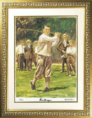 Gene Sarazen - Signed Lithograph