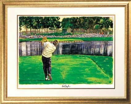 Fred Couples - Lithograph