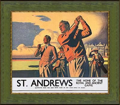 Teeing Off - St. Andrews