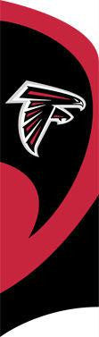 TTAT Falcons Tall Team Flag with pole