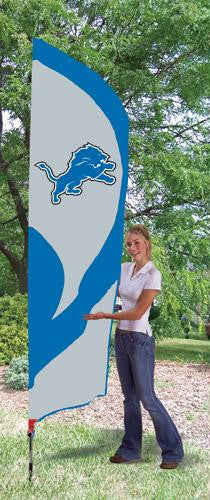 TTDE Lions Tall Team Flag with pole