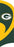 TTGB Packers Tall Team Flag with pole