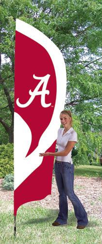 TTAL Alabama Tall Team Flag with pole