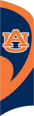 TTAU Auburn Tall Team Flag with pole