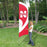 TTNEB Nebraska Tall Team Flag with pole