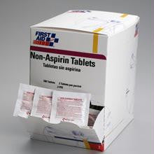 Non-aspirin- 250 2-packs- 500 tablets per dispenser box