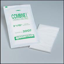 8 in. x10 in.  Trauma pad- 20 per box