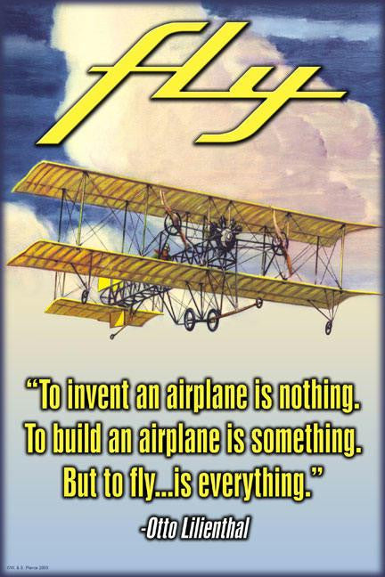 To Invent an Airplane 20x30 poster