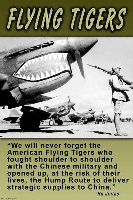 Flying Tigers 20x30 poster