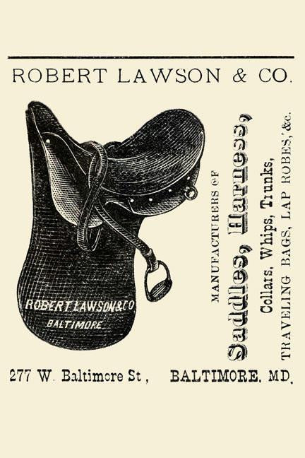 Robert Lawson & Co. Manufacturers 20x30 poster