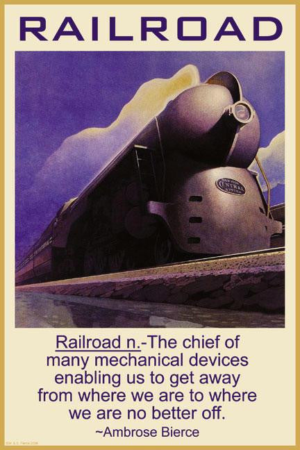 Railroad 20x30 poster