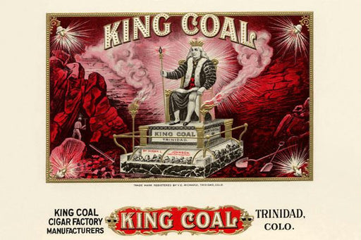 King Coal 20x30 poster