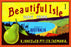 Beautiful Isle Brand Fancy Pears 20x30 poster