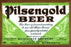 Pilsengold Beer 20x30 poster