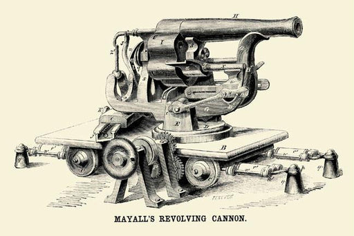 Mayalls Revolving Cannon 20x30 poster