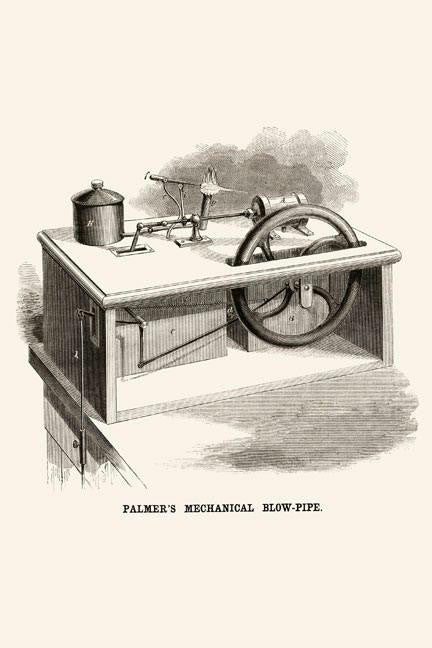 Palmers Mechanical Blow Pipe 20x30 poster