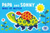 Papa and Sonny 20x30 poster