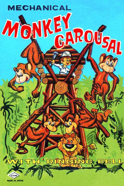 Mechanical Monkey Carousal 20x30 poster