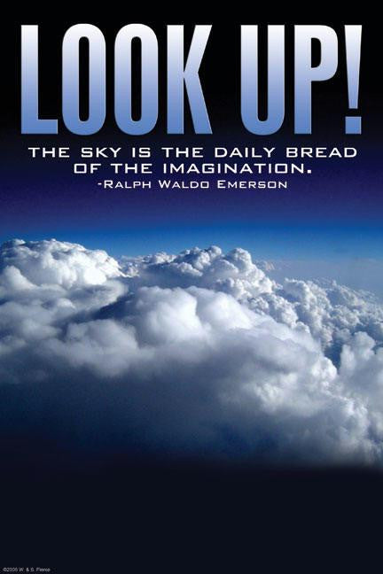 Look Up 20x30 poster