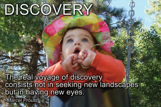 Discovery - Eyes 20x30 poster