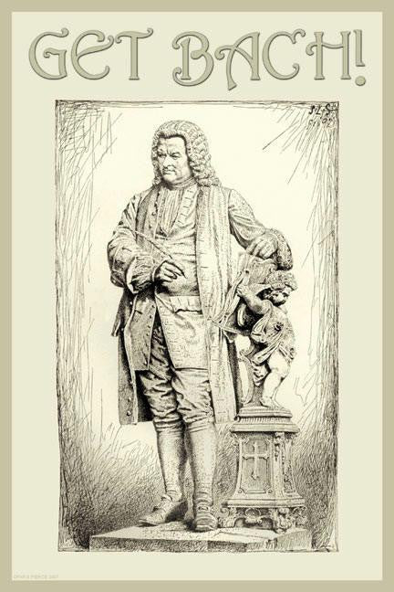 Get Bach 20x30 poster