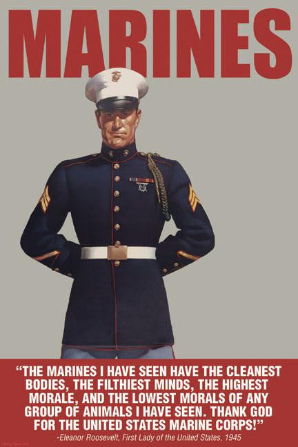 Marines 20x30 poster