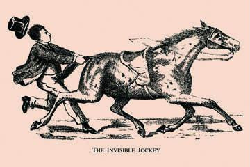 The Invisible Jockey 20x30 poster