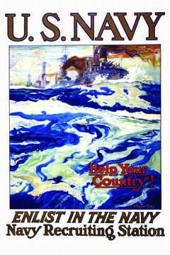 U.S. Navy - Help your country! Enlist in the Navy 20x30 poster