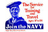 The service for training and travel - Ages 17 to 35 - Join the Navy - Apply Navy recruiting station 20x30 post