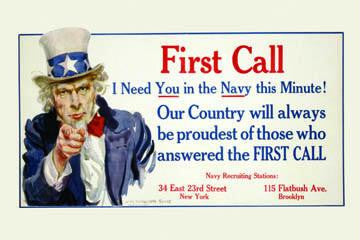 First Call 20x30 poster